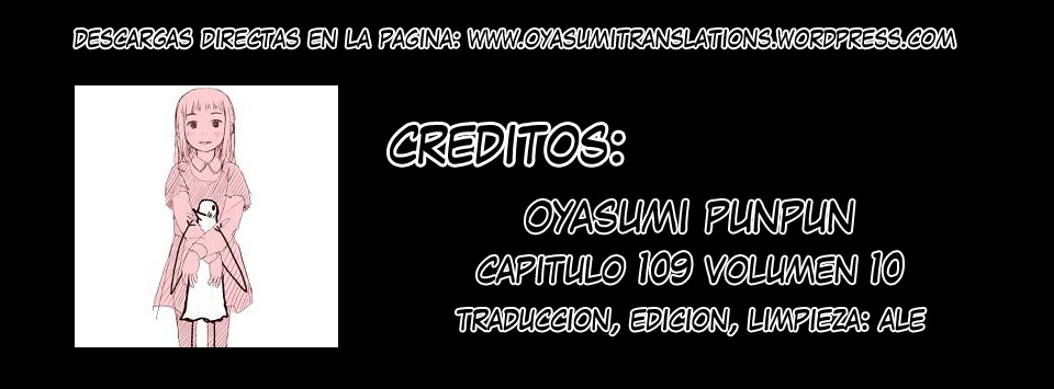 Oyasumi Punpun-Volume 10 Chapter 109